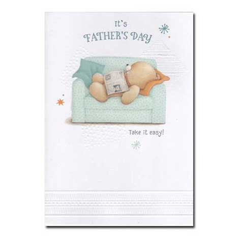 Take it Easy Forever Friends Fathers Day Card